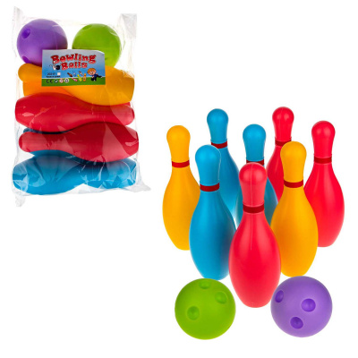 Набор боулинг 8 кегель 2 шара 1toy 201004945